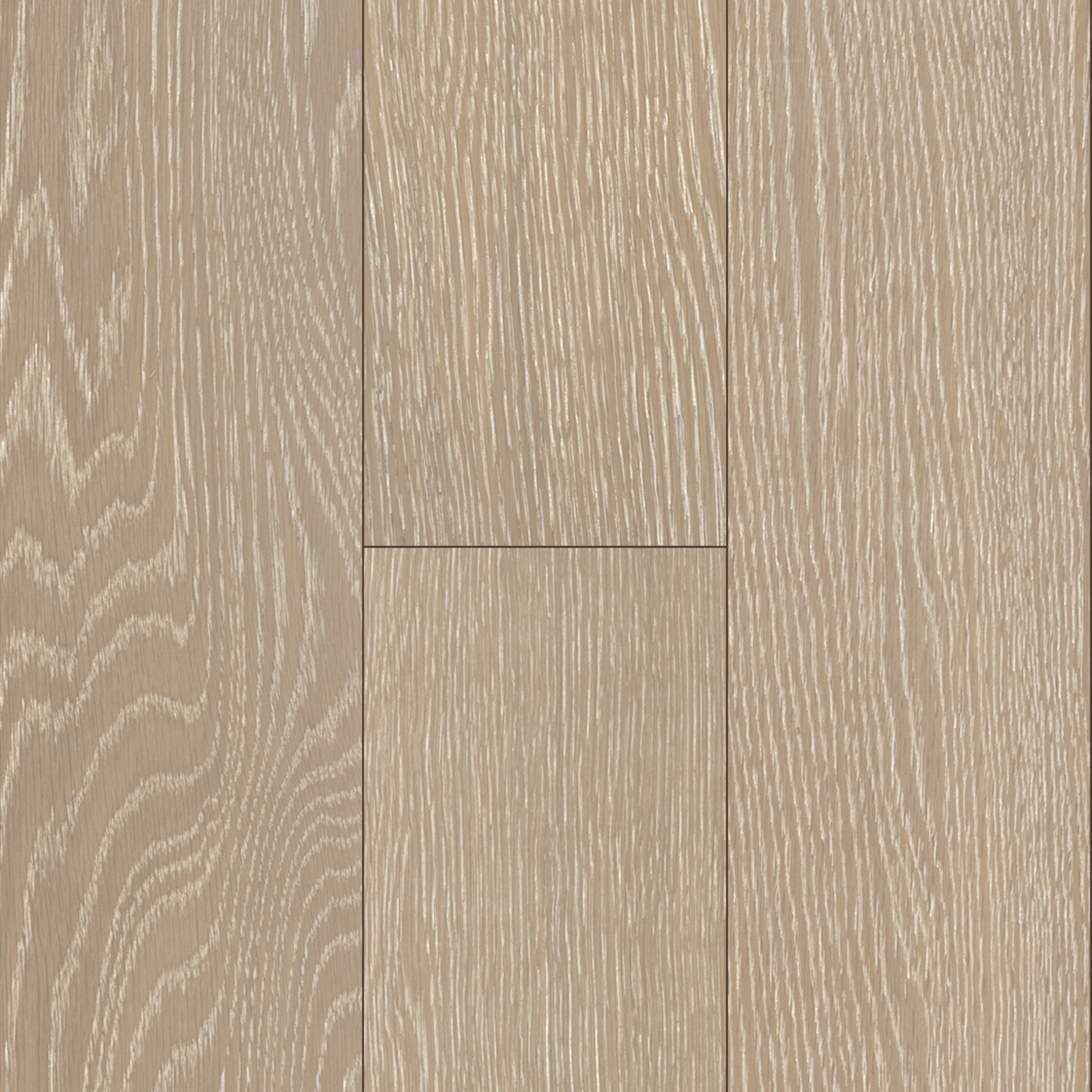 Planchers de parquet de placage en chêne blanc blanc 