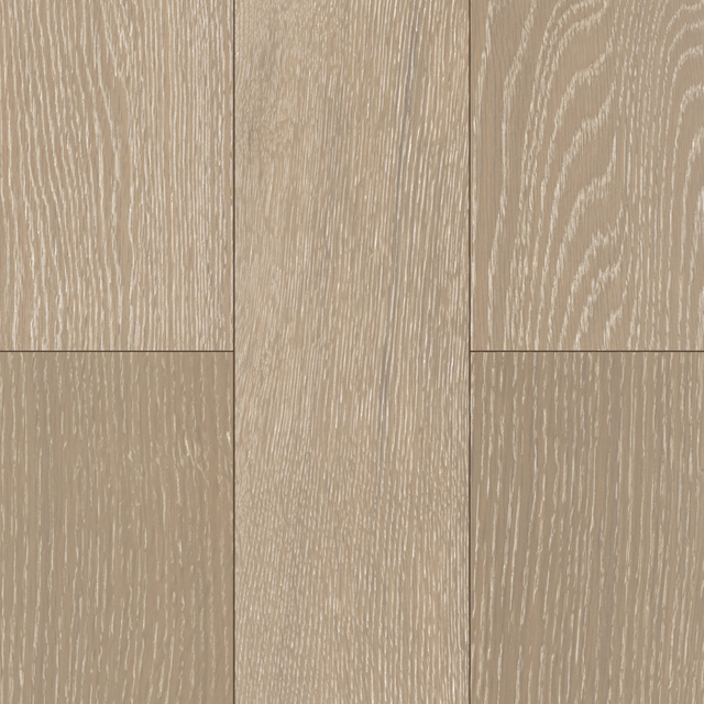 Planchers de parquet de placage en chêne blanc blanc 